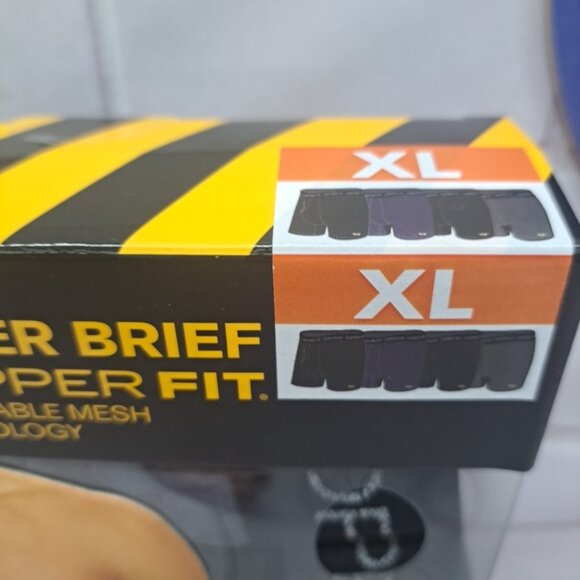 4PK Copper Fit Mens Performance Workgear Boxer Briefs XL 40-42 Copper Infused - Picture 4 of 7